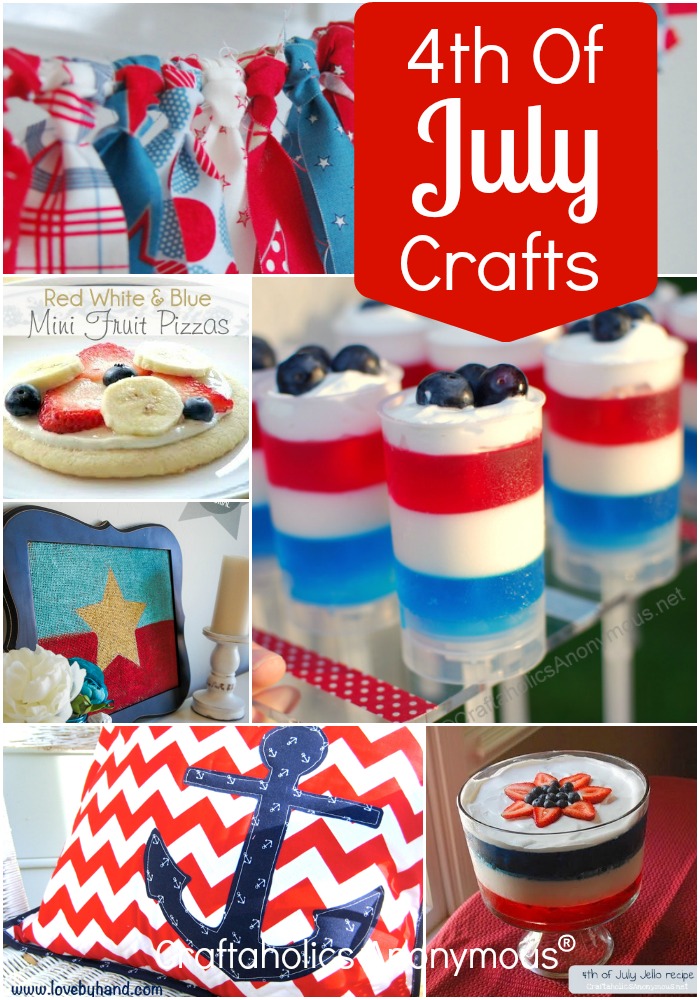 23 Creative ideas for the 4th of July! Includes, crafts, food, home decor, printables, and more. 