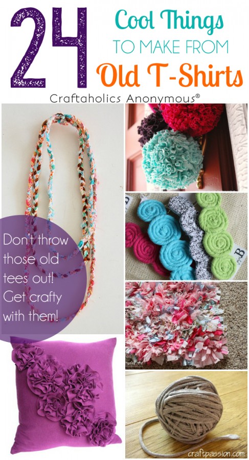 24 Cool Things to Make with Old T-Shirts