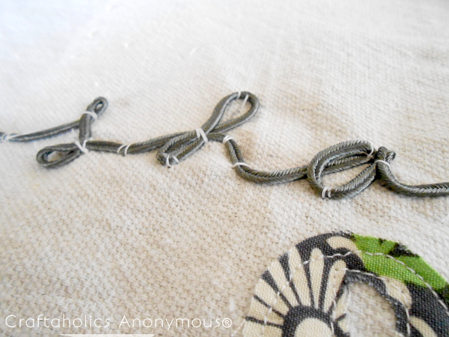 how to make decorative tea towels how to hand embroider