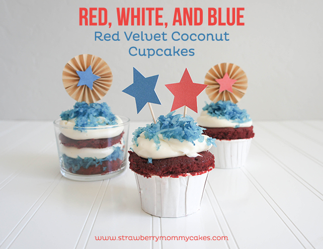 patriotic cupcakes