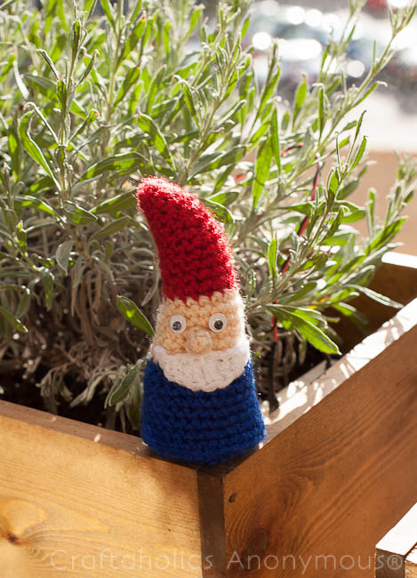 free gnome crochet pattern