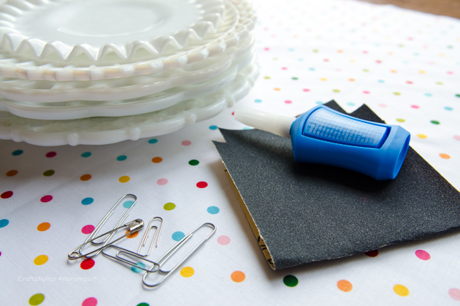 DIY Plate hangers