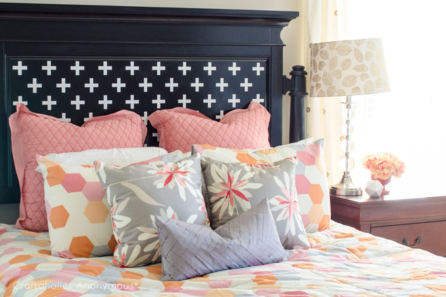 headboard-makeover-with-silhouette-cameo