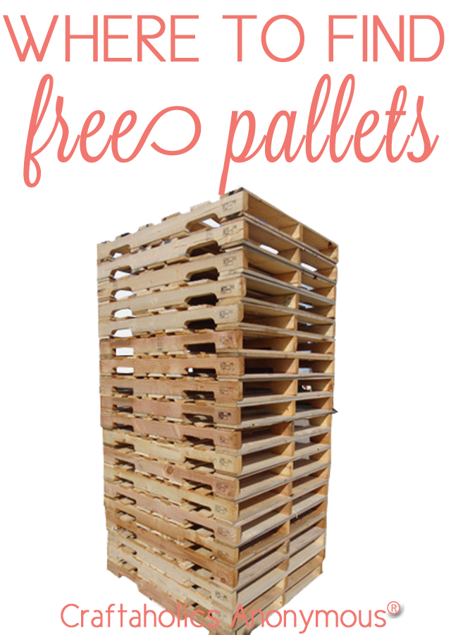 Where to find free pallets