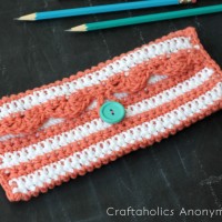 Simple Crochet Pencil Pouch