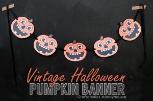 Vintage Halloween Banner