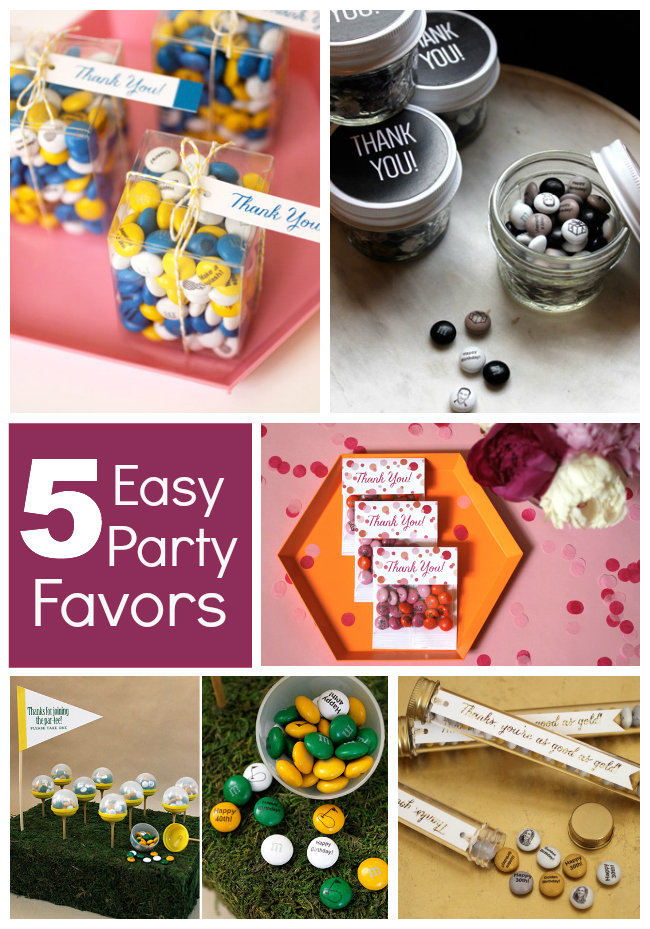 easy party favors