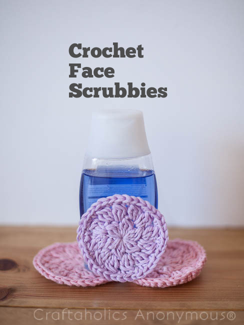 Make your own Face Scrubbies