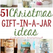 51 Christmas Gift in a Jar Ideas