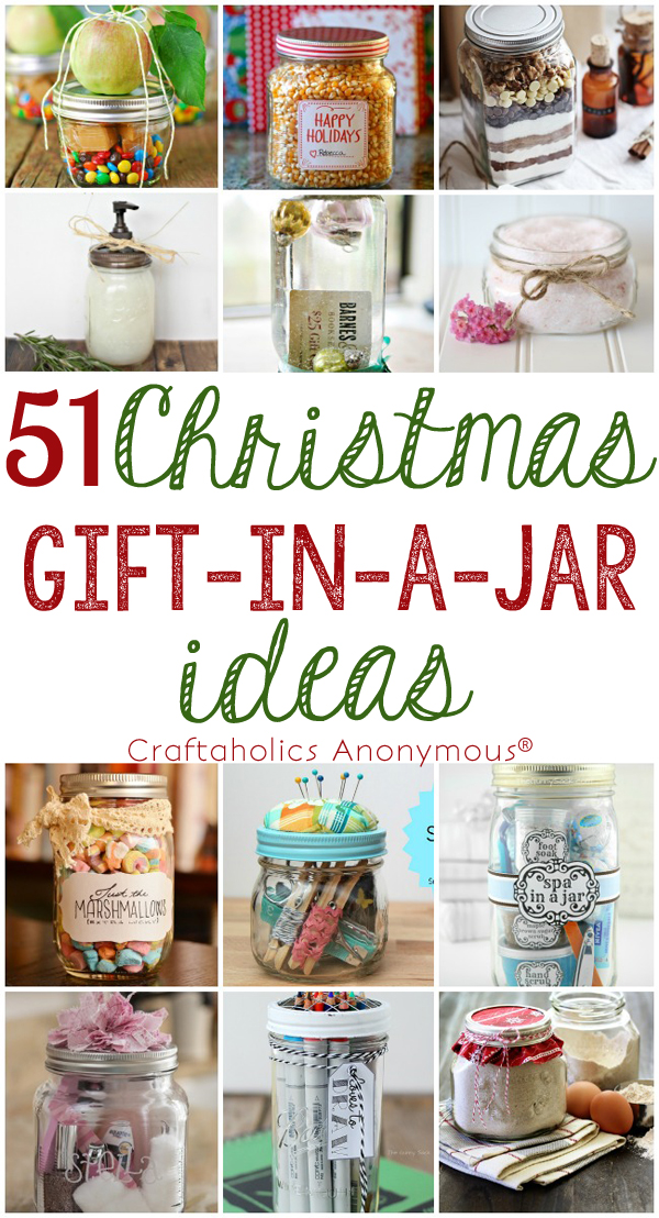 51 Christmas Gift in a Jar Ideas