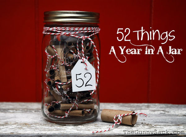 52_Things_A_Year_In_A_Jar Gunny Sack