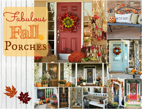 Fabulous Fall Porches Vintage Scrap Shop