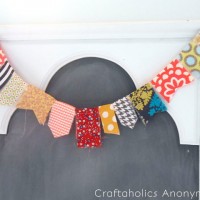 Fabric Scrap Garland