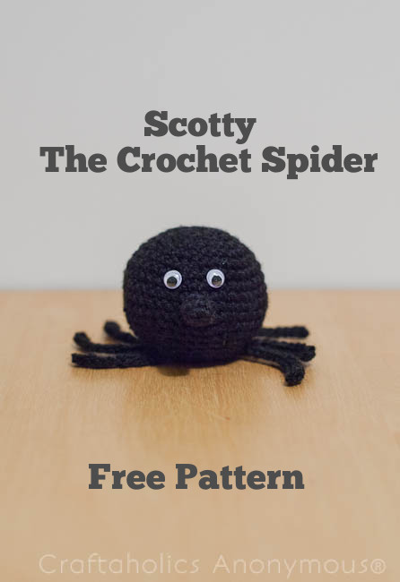 Free Crochet Spider Pattern