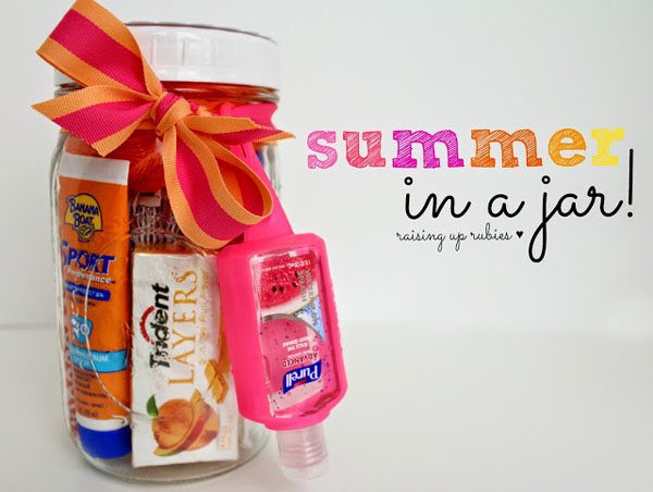 summer in a jar! ♥ raisinguprubies.blogspot.com