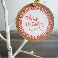 Beautiful Handmade Christmas Song Ornaments