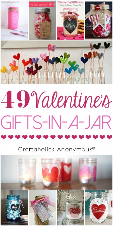 49 Valentines Day Gift in a Jar Ideas