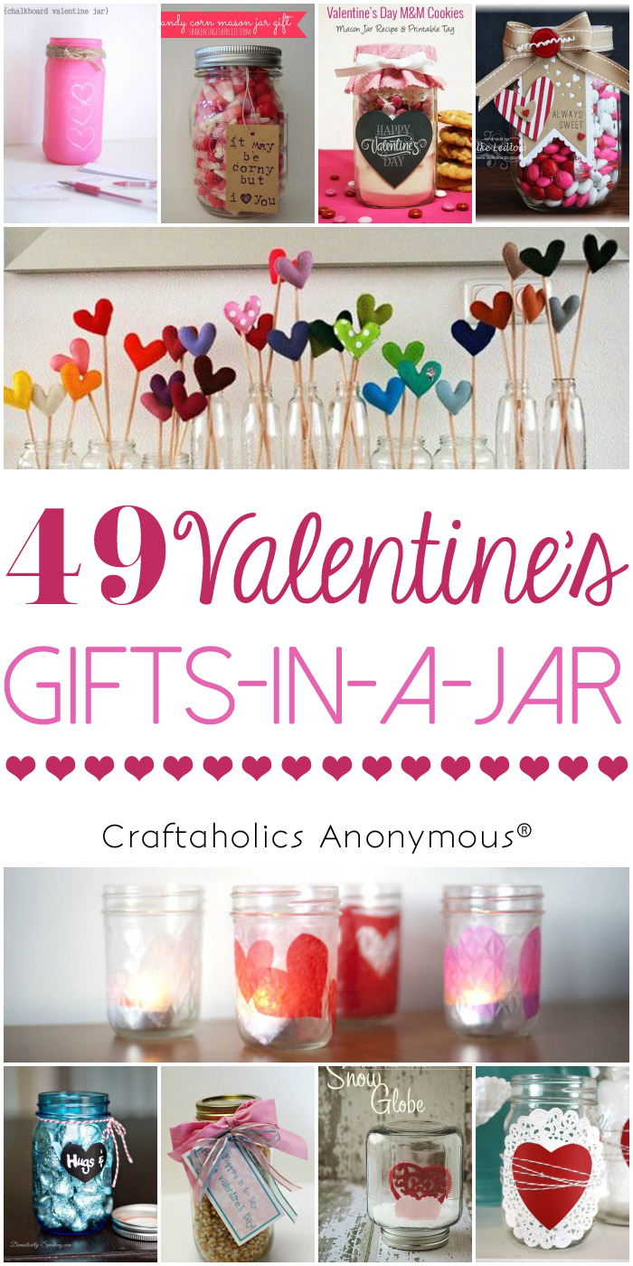 Valentines Day Mason Jar Gift ideas