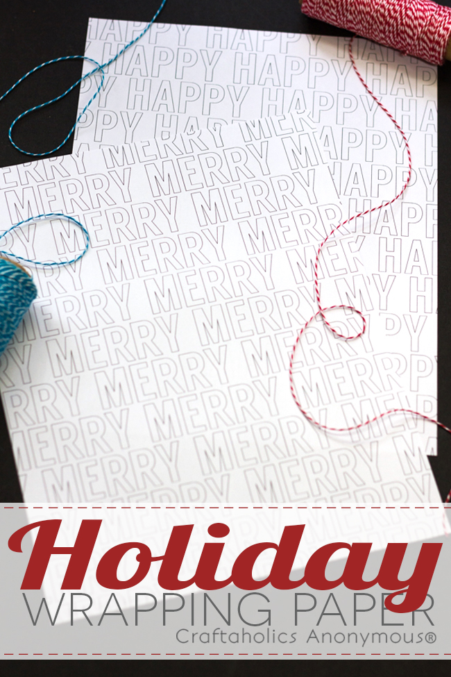 Free Holiday Gift Wrapping 
