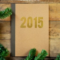New Year Embossed Journal