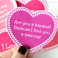 Printable Valentines Day Lunch Box notes and jokes