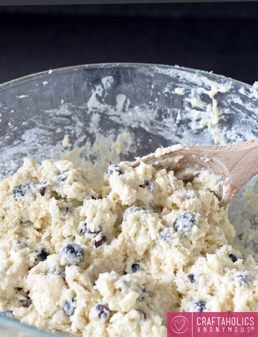 Blueberry Chocolate Scones