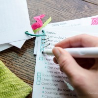 Reusable Spring Cleaning list