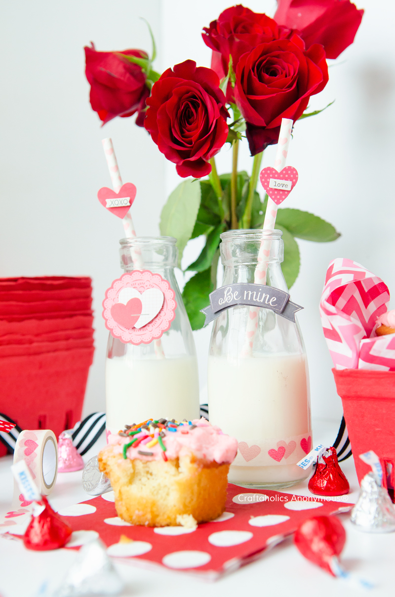 Cute Valentine ideas that can be done quick and on a budget!