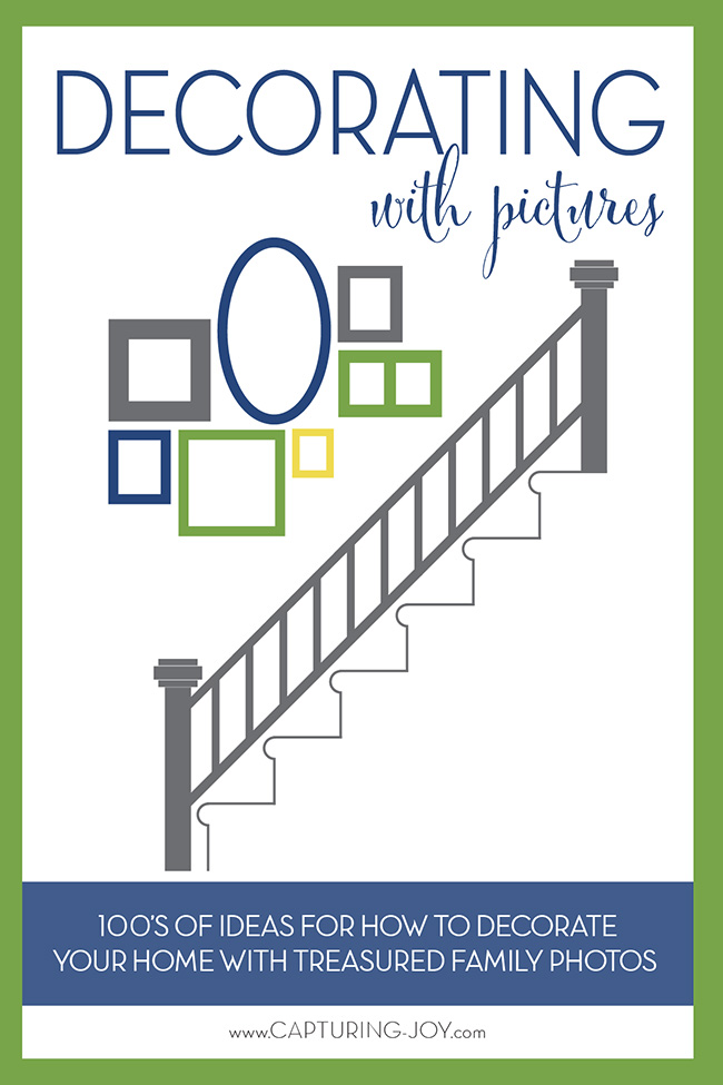 Decorate with Family Pictures in your home