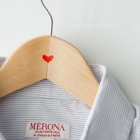 Easy Valentine for Him || Red Heart hangers