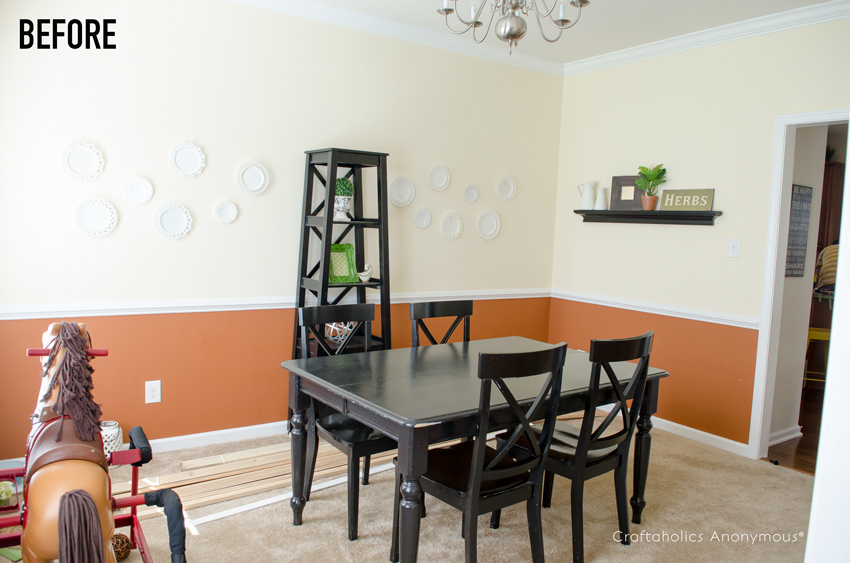 Dining Room Makeover Before picture