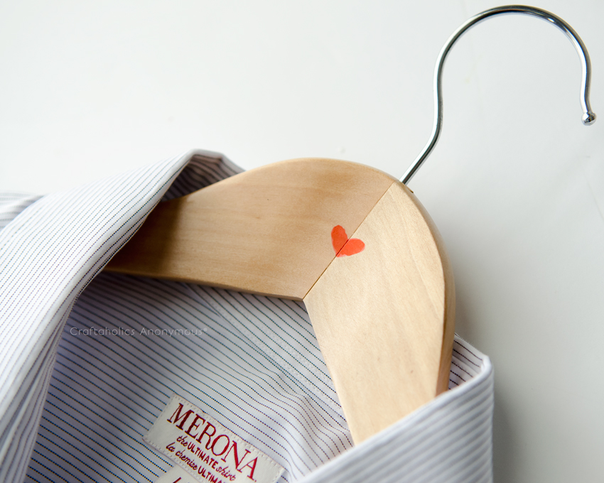 Valentine's Day hanger idea || Great last minute  Valentine gift for him!