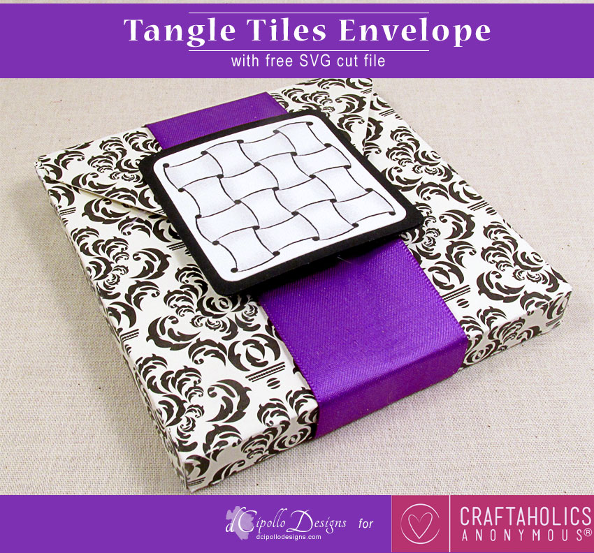 Tangle Tiles Envelope by dCipollo Designs