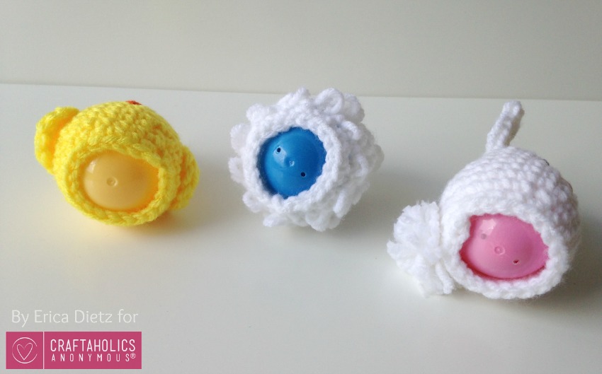 crochet easter egg covers 