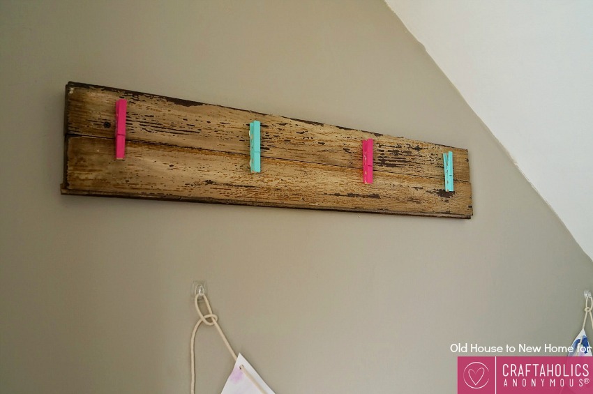 DIY Rustic  Art Display