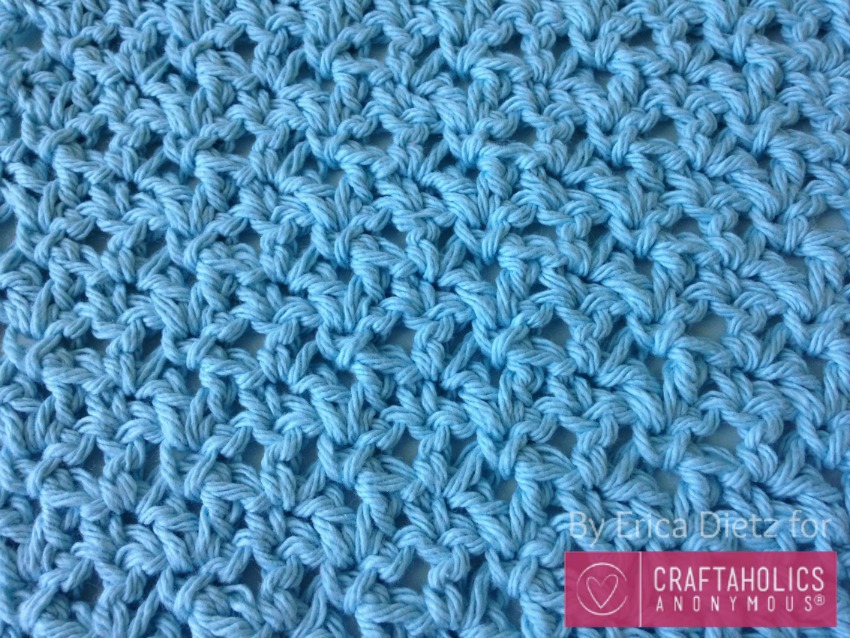 how to blossom stitch crochet 