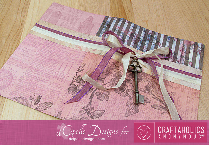 Vintage Note Card SVG Print and Cut dCipollo Designs