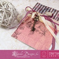 Vintage Note Card SVG Print and Cut dCipollo Designs