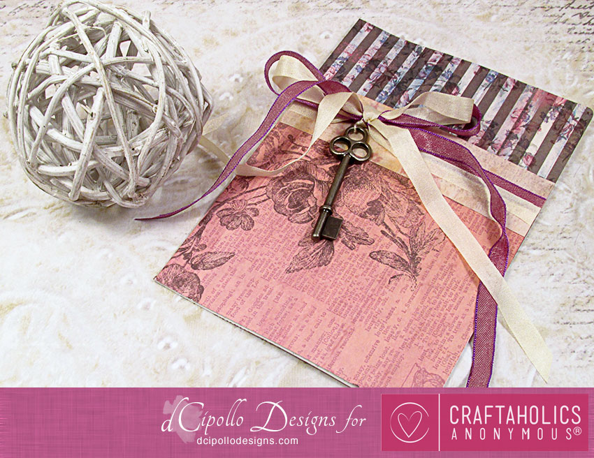 Vintage Note Card SVG Print and Cut dCipollo Designs