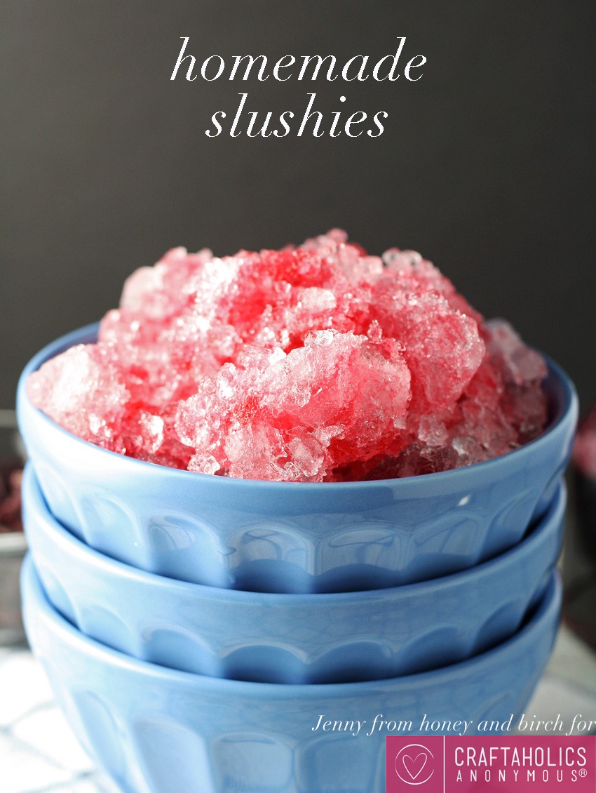 Homemade Slushies