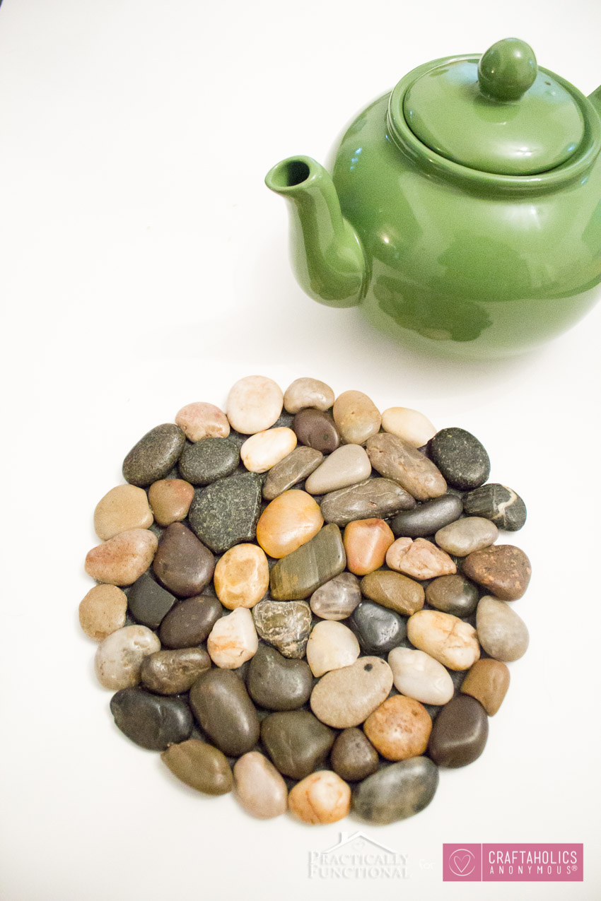 DIY River Rock Trivets-2