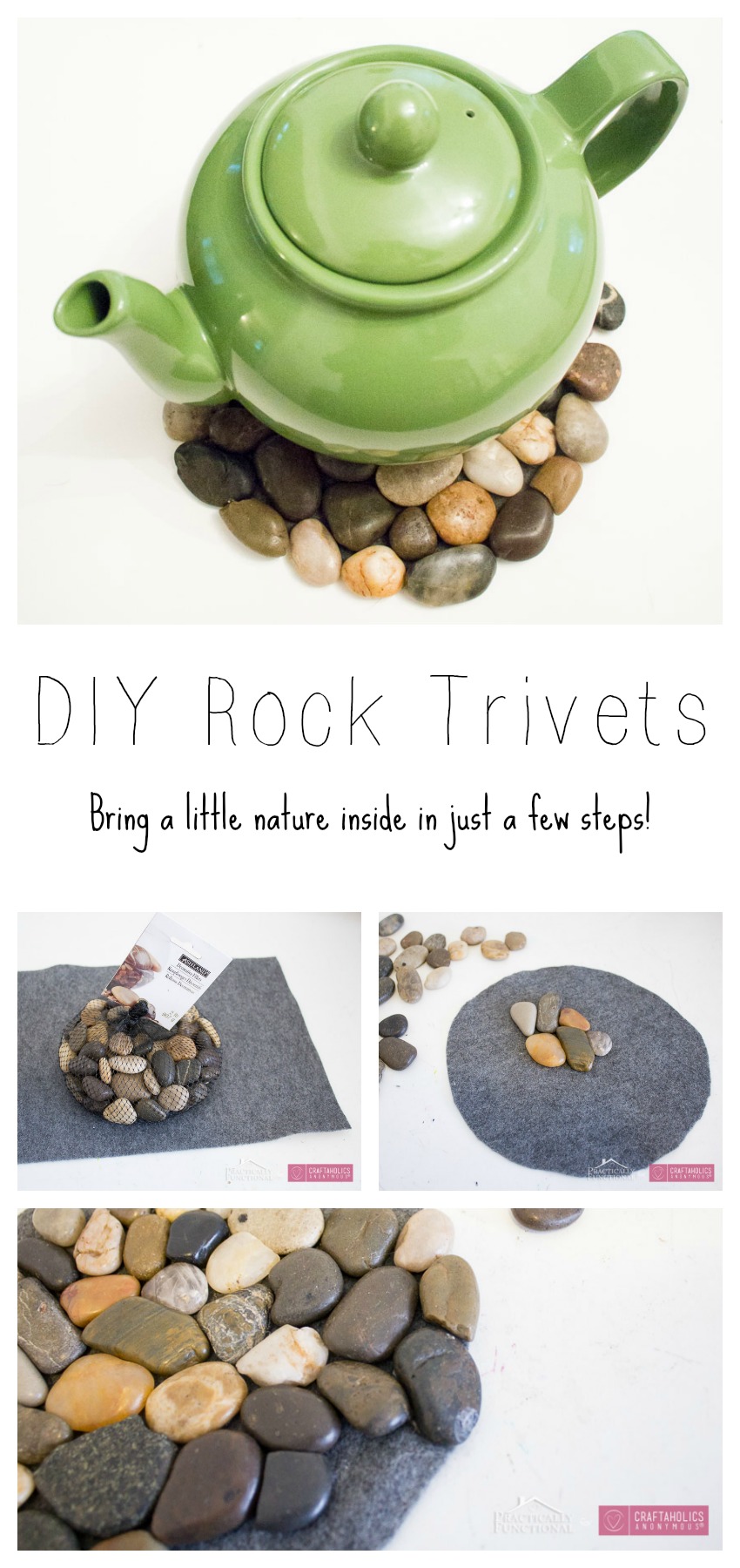 DIY River Rock Trivets-7