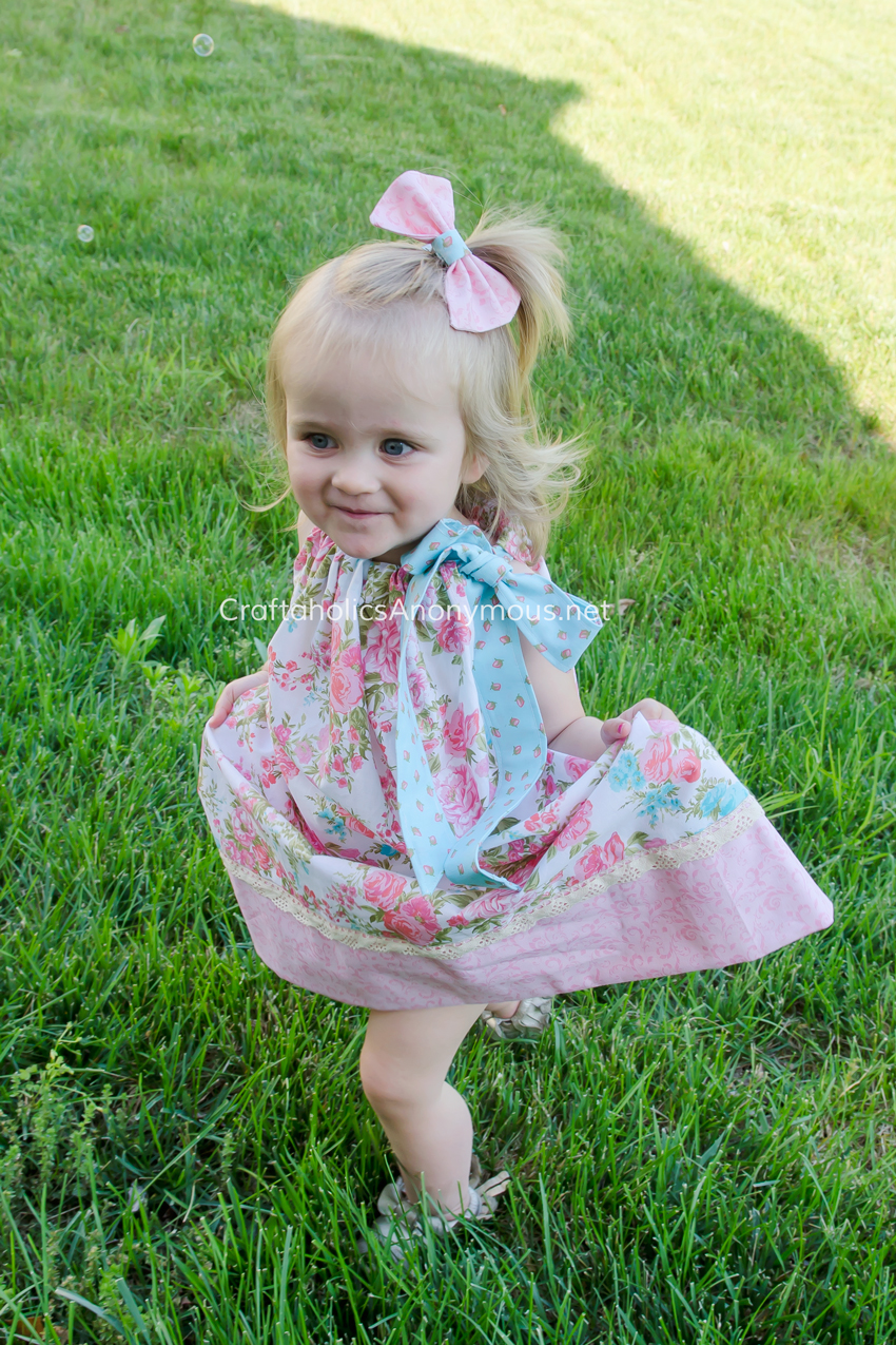 Adorable pillow case dress || Can buy the pre-cut fabric kit