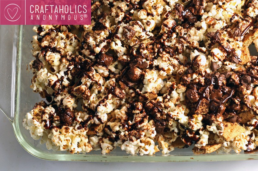 Smores Popcorn Bars