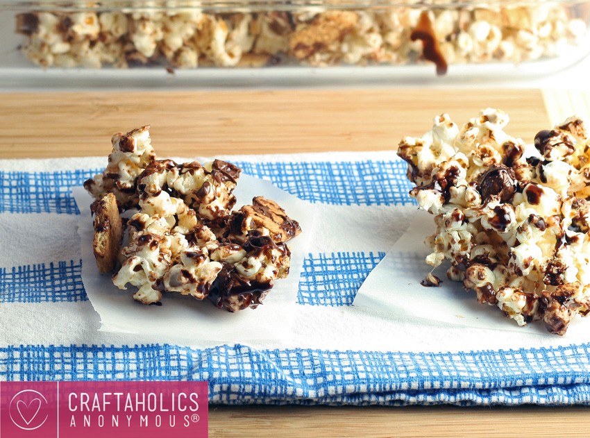 Smores Popcorn Bars