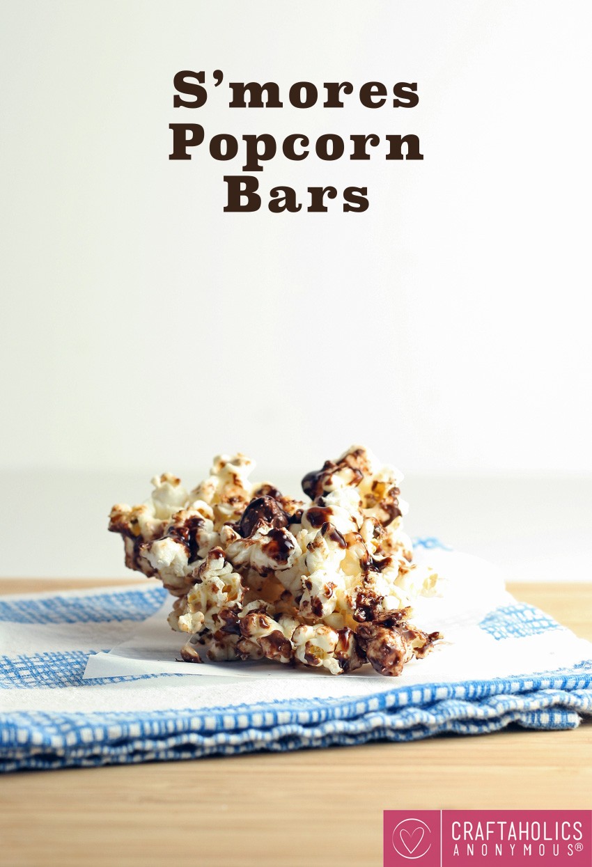 Smores Popcorn Bars