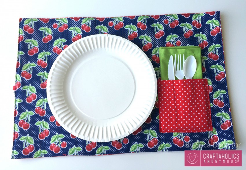 cherry placemat