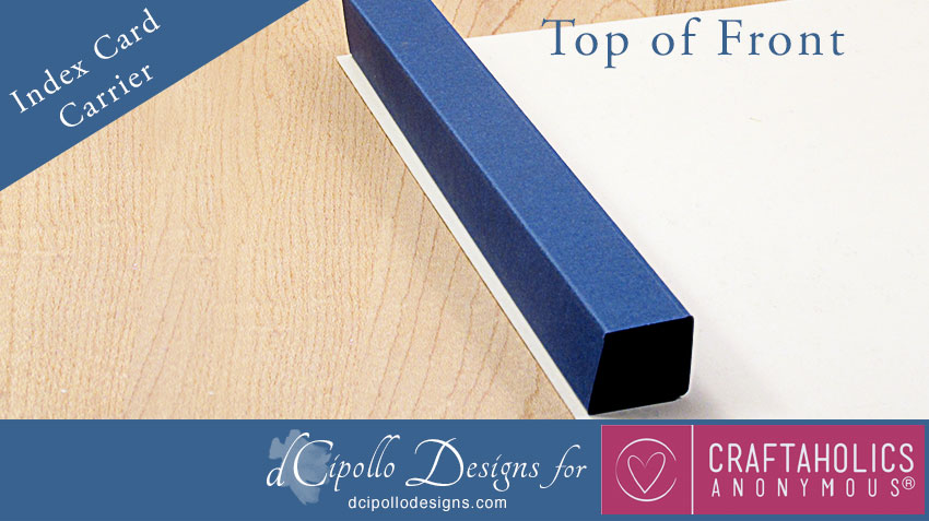 Index Card Carrier SVG Cut File from dCipollo Designs