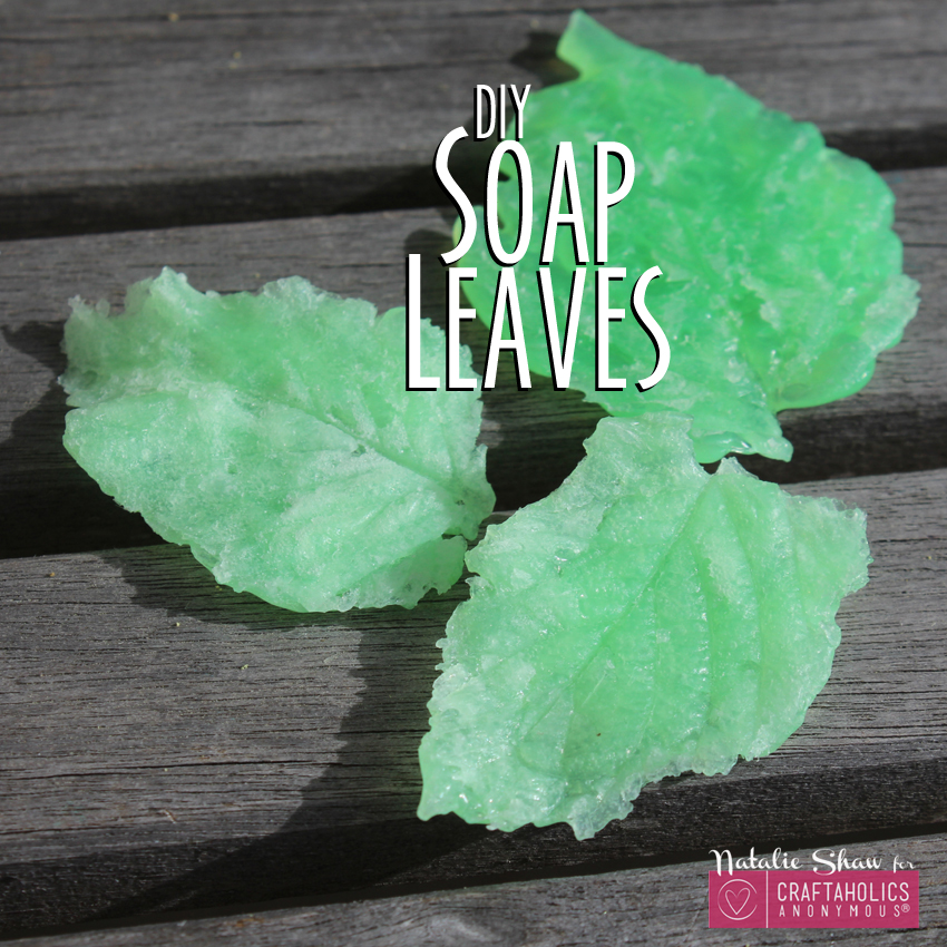 DIY Soap Leaves