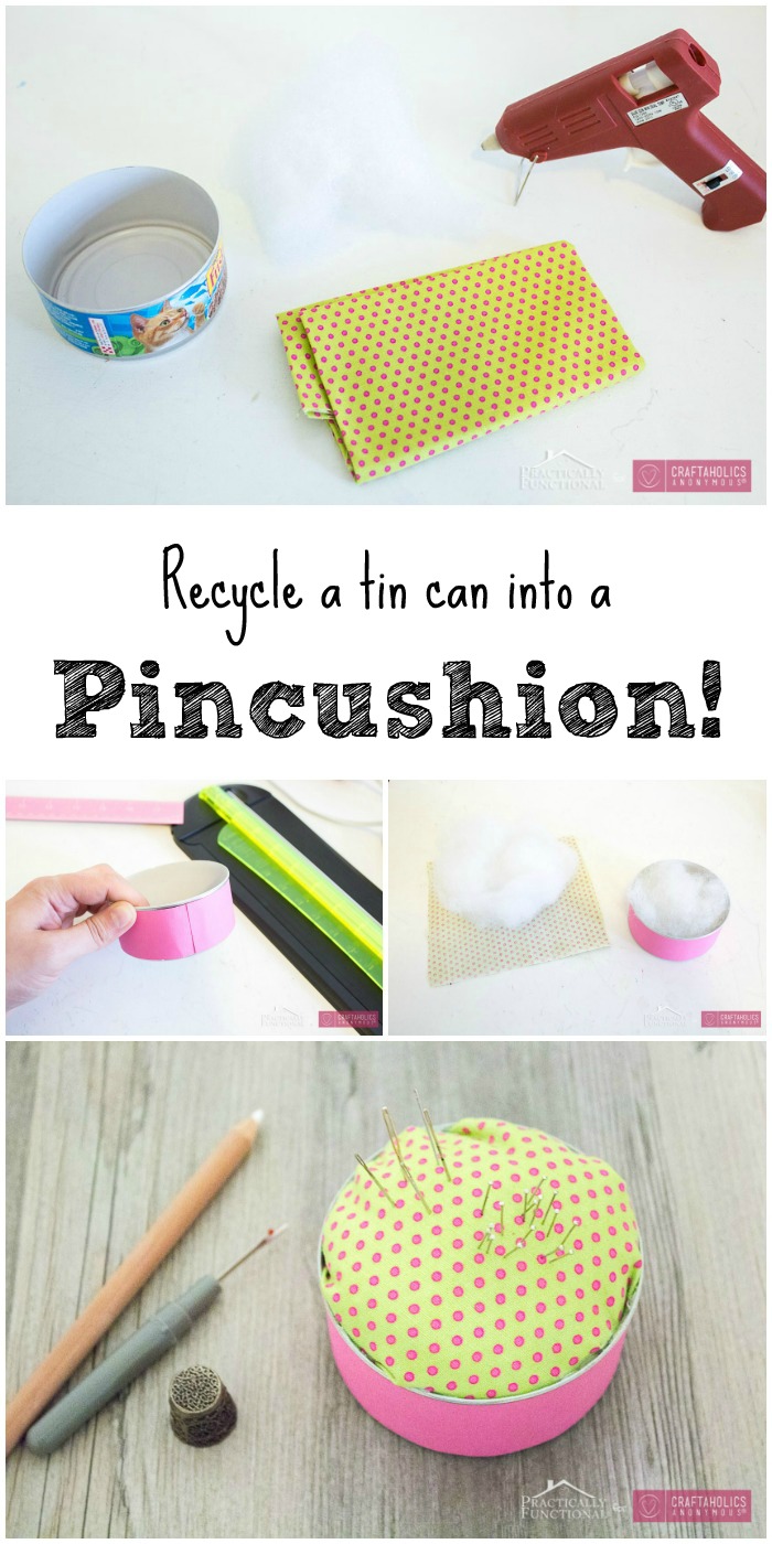 Turn a Tin Can into a Pin Cushion! | Craftaholics Anonymous®
